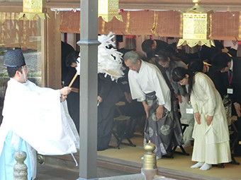 枚岡神社（河内一之宮）奉納朗詠写真2