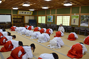 第二回「ご神事お作法研修会」写真2